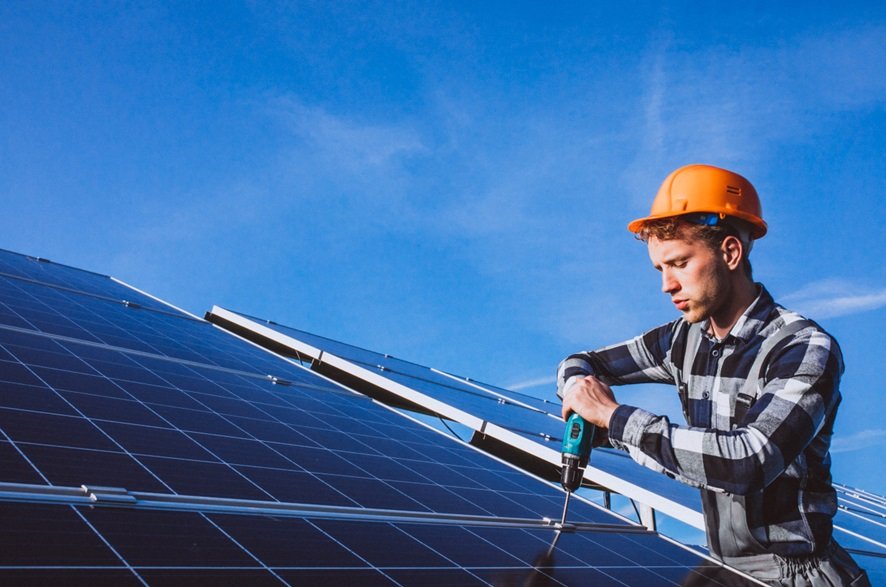 Tipos de manutenção do painel solar